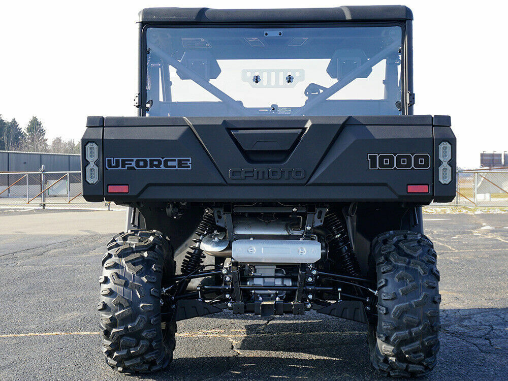 CF Moto U-Force 1000 & XL Rear Window Dust Panel Windshield Vented 2019+