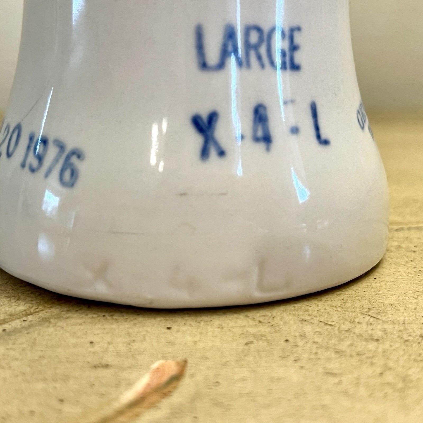 Vtg 1976 GENERAL PORCELAIN Commercial Large Hand Glove Mold Mannequin 14”Display