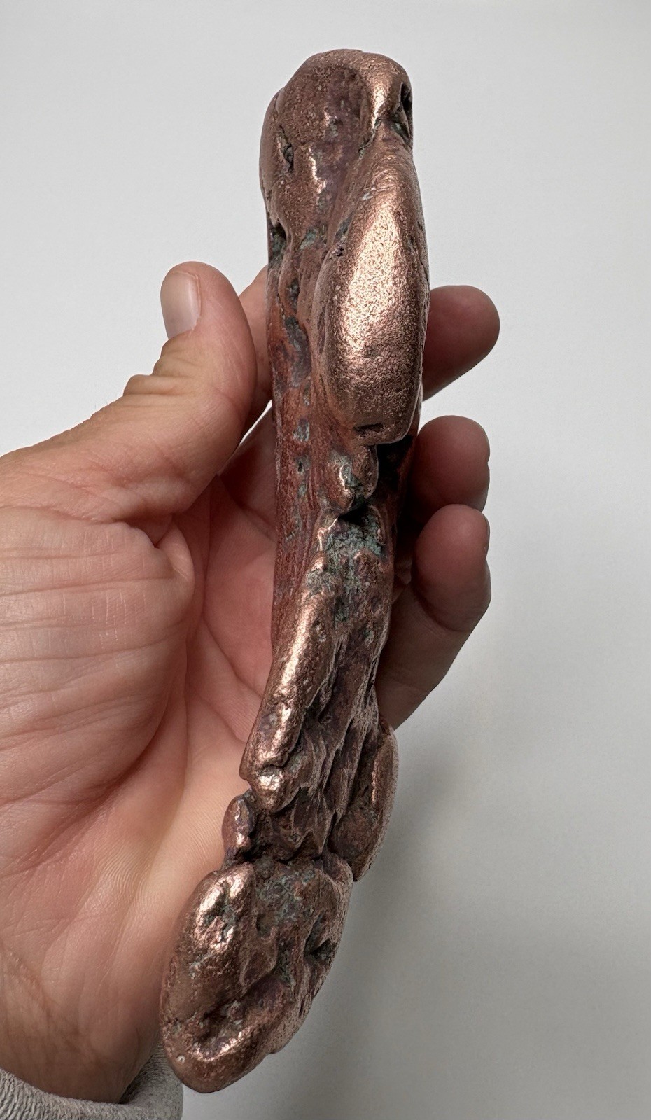 Pure Native Michigan Float Copper Mineral Specimen Lake Superior Keweenaw