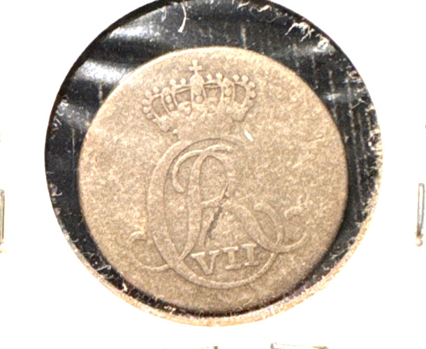 Denmark 1807 MF 4 skilling KM 661