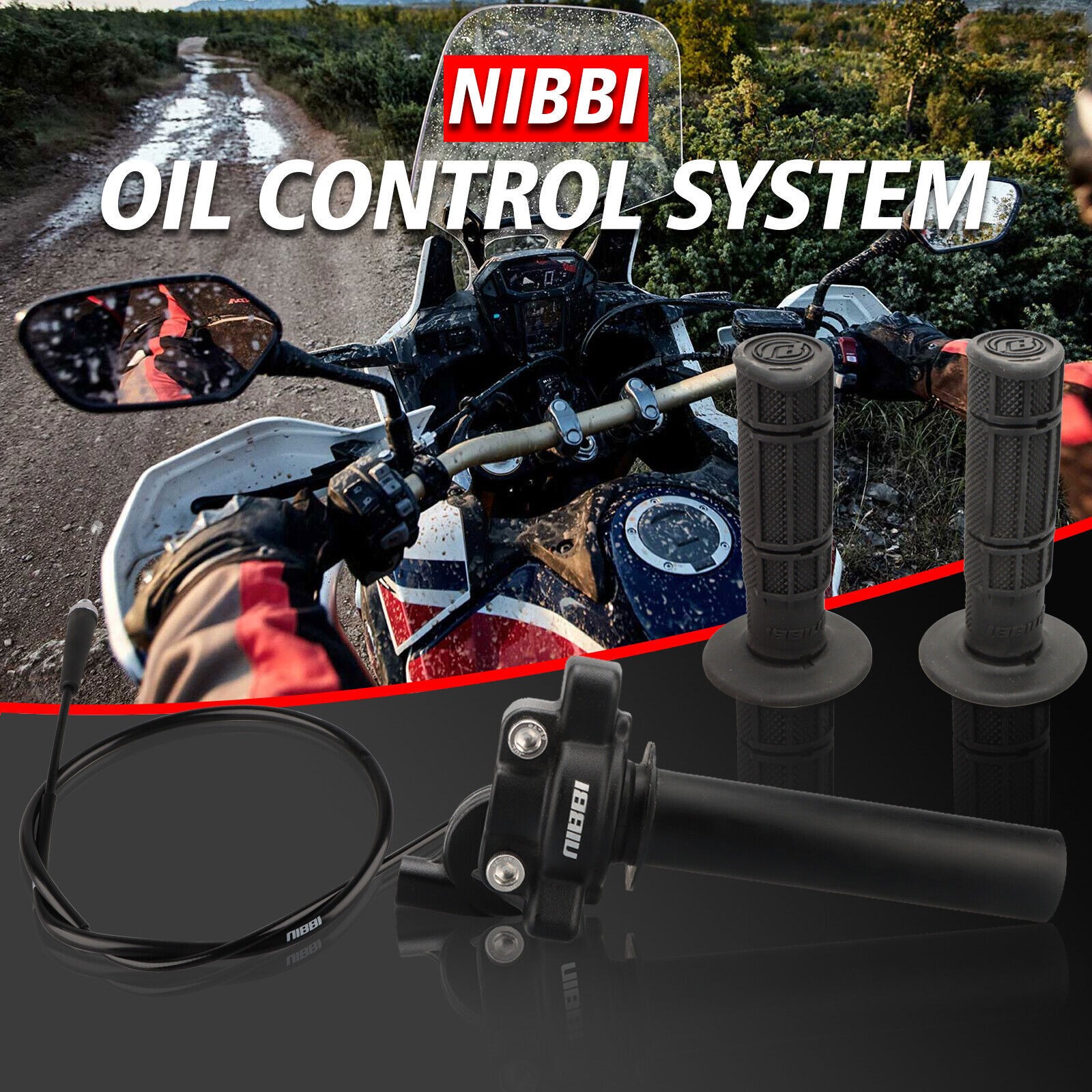 NIBBI 28mm Carburetor Throttle Cable Kit For Yamaha Blaster 200 YFS200 1988-2006