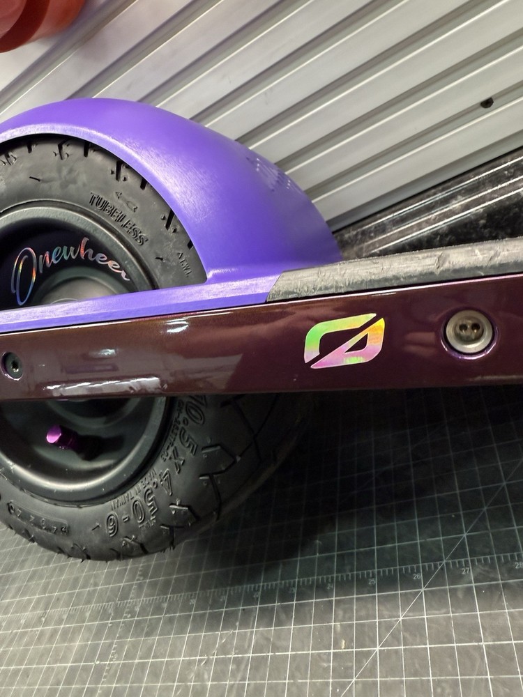 Onewheel Pint Decals - Oil slick