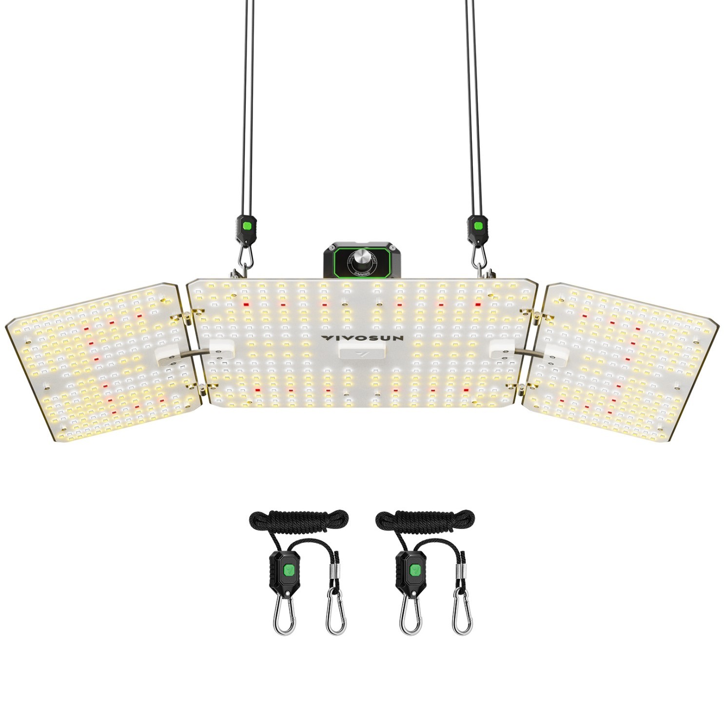 VIVOSUN LumaLight 200W Indoor Plant LED Grow Light Full Spectrum Smart Dimming