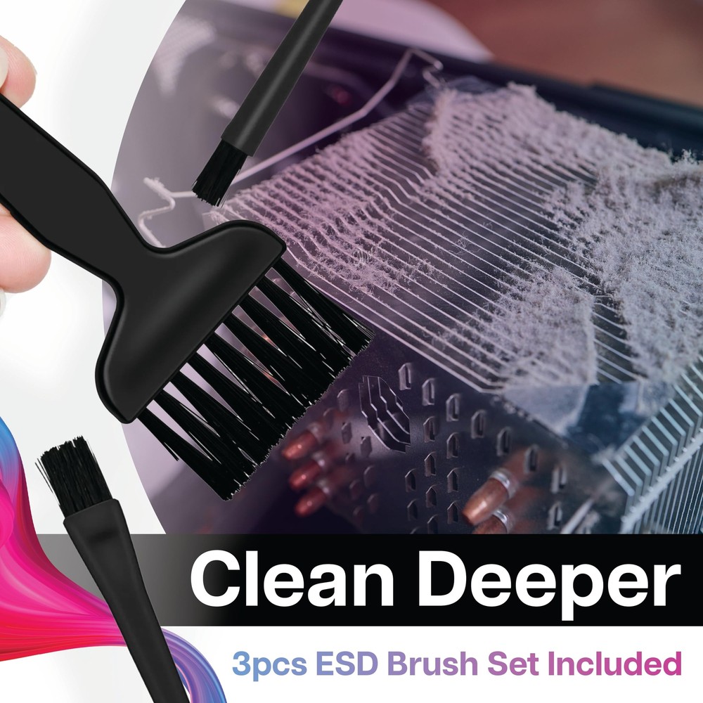IT Dusters AirTec Ultra Electric Air Duster Blower for PC, Laptop, Console, E...