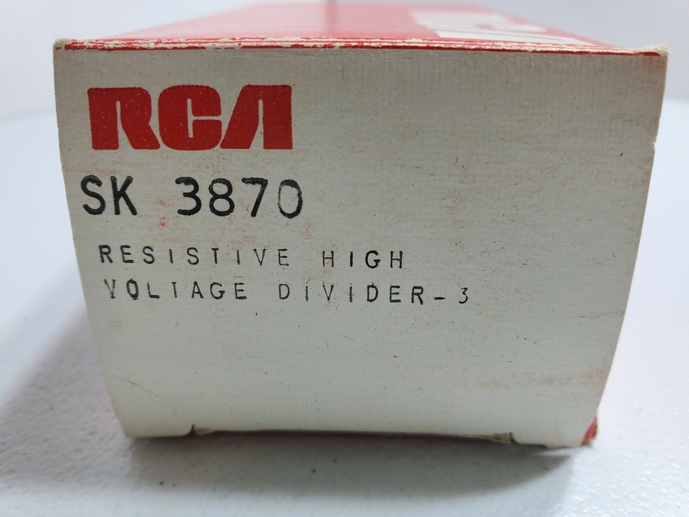 Vintage RCA Replacement Part Resistive High Voltage Divider SK 3870. B2/E15