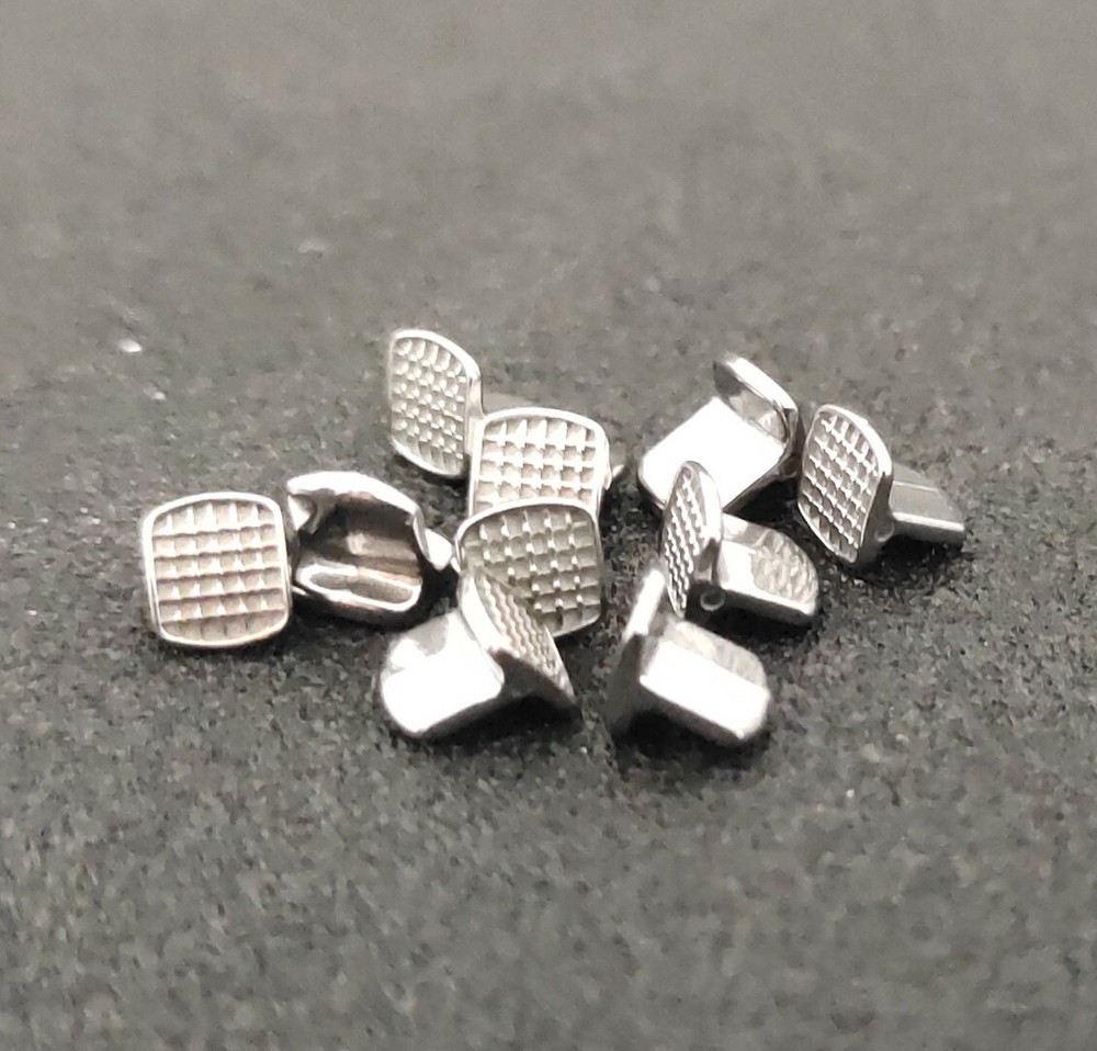 100 Pieces Bite Bulider Turbos Mesh Base Deep Bite Teeth Corection Orthodontics