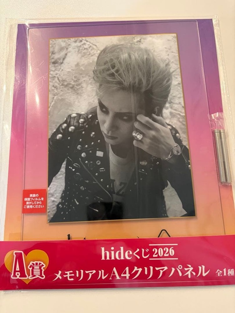 hide lottery 2026☆A Prize A4 clear panel