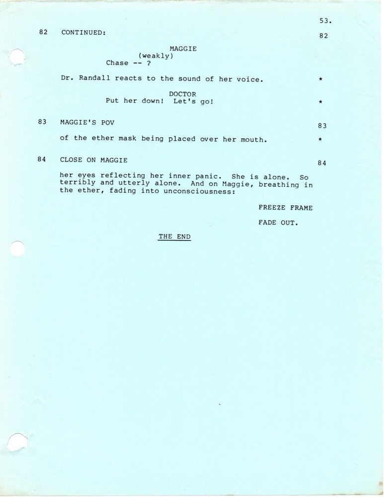 *FALCON CREST - FALSE FRONT (1986) Final Draft Script Caesar Romero, Kim Novak