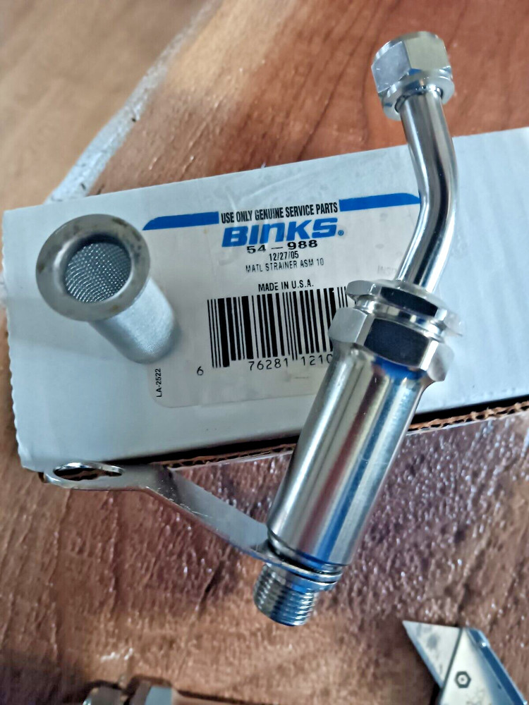 BINKS- In-Line Fluid Filter paint pressure gun devilbiss