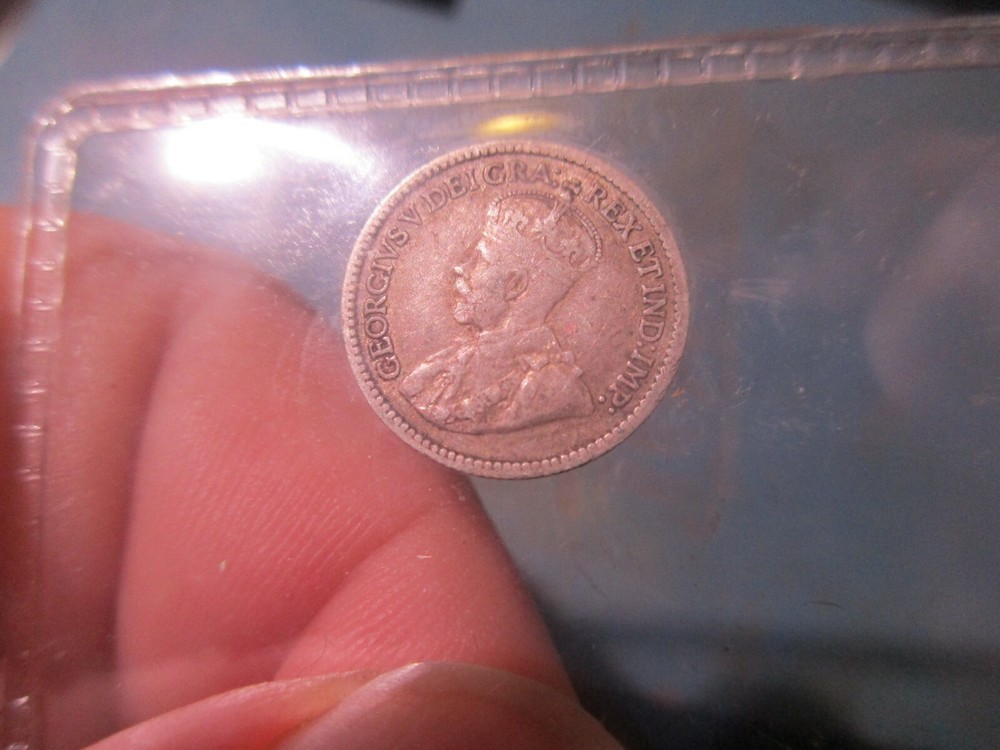Canada - 1912 Silver 5 Cent - George V