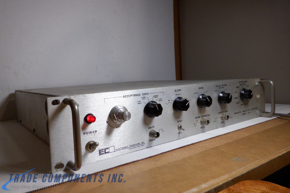 ELECTRONIC COUNTER, MAGNETIC PROJECTILE DETECTOR MODEL 6115