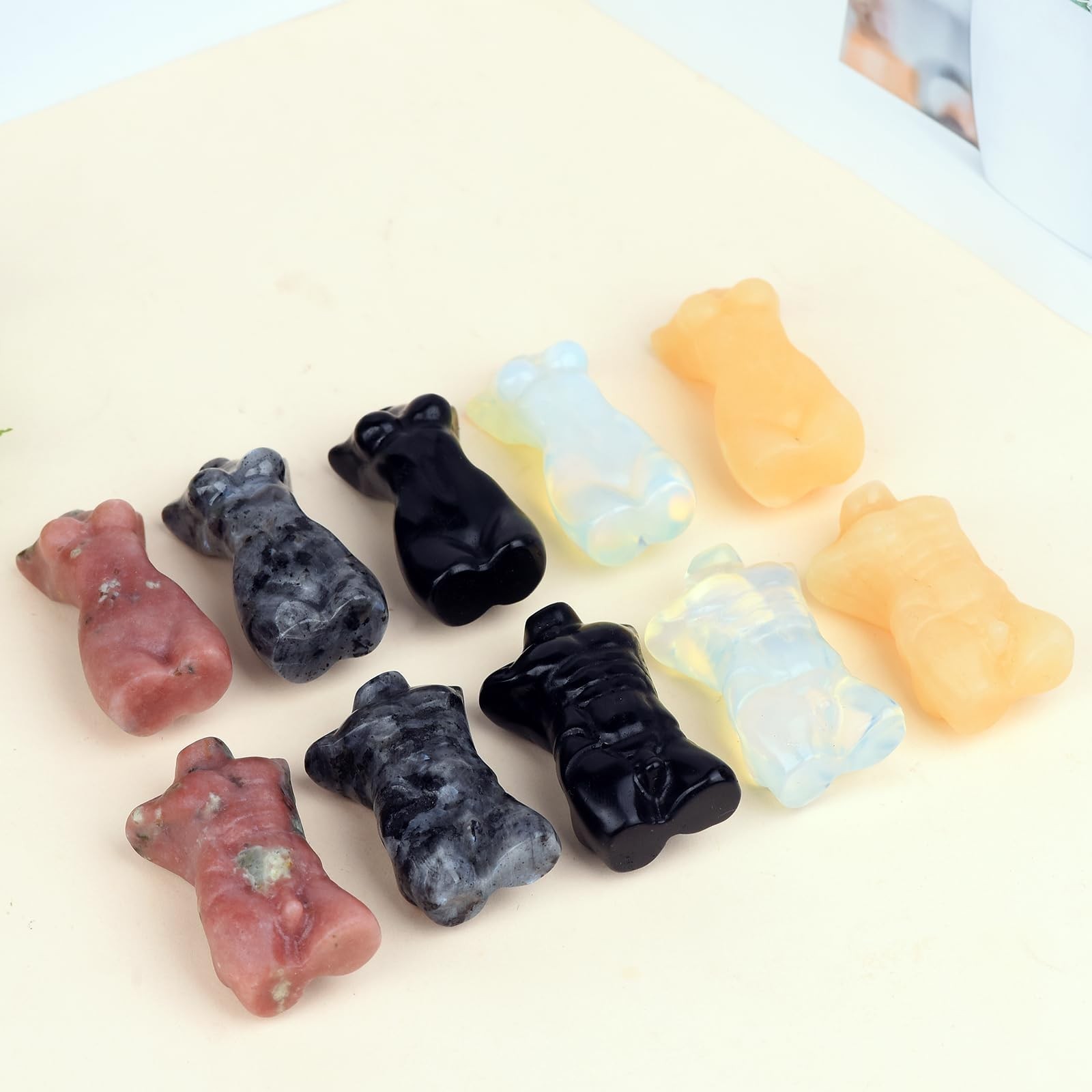 Obsidian Female Crystal Body Sculpting Products (Obsidian 2 inch)