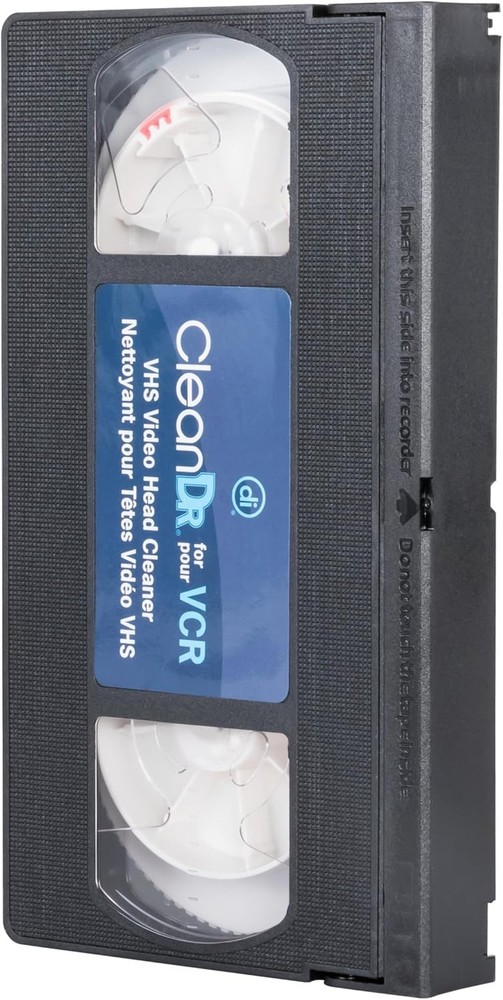 Efficient CleanDr Video Head Cleaning Kit - Dry Technology for All VHS Devices