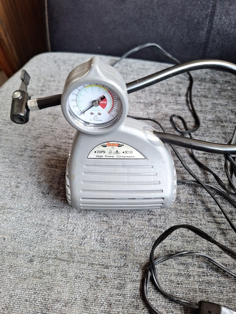 Janus Mini Air Compressor DC12V 250psi Fully Working
