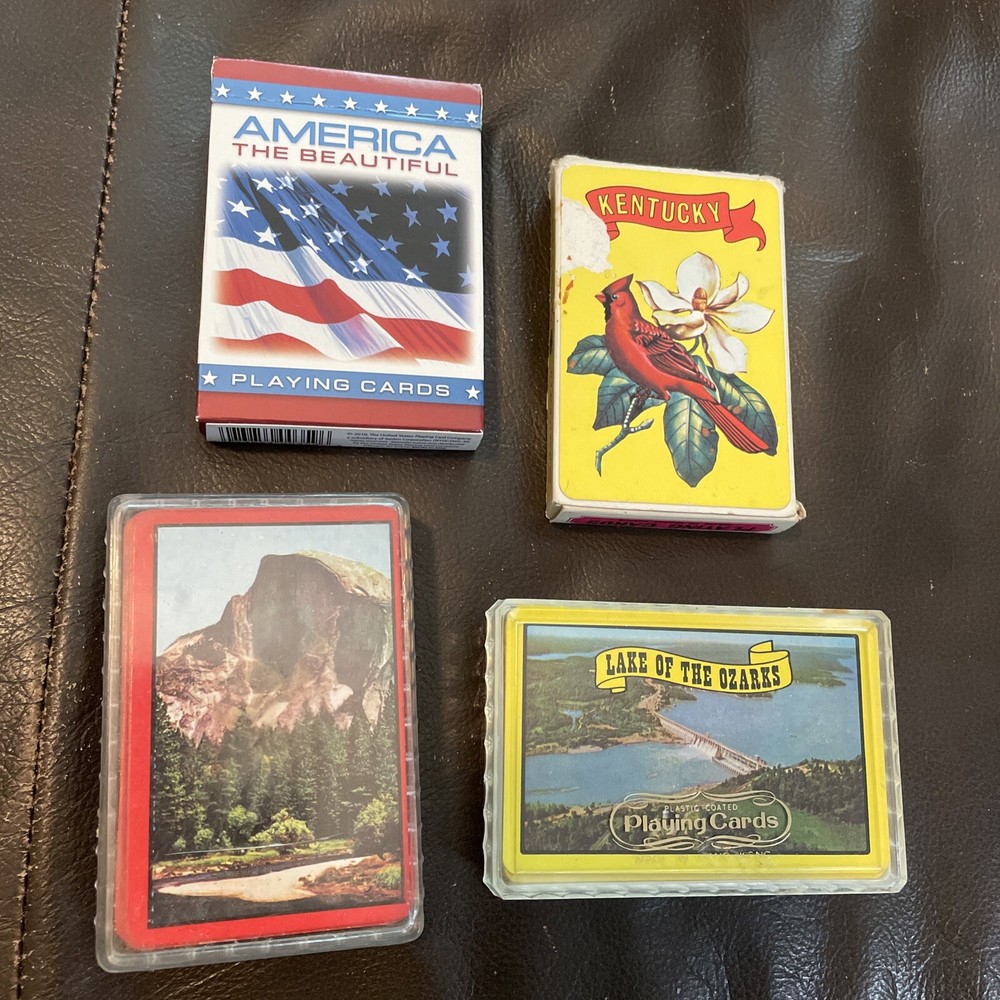 Playing Cards Featuring America