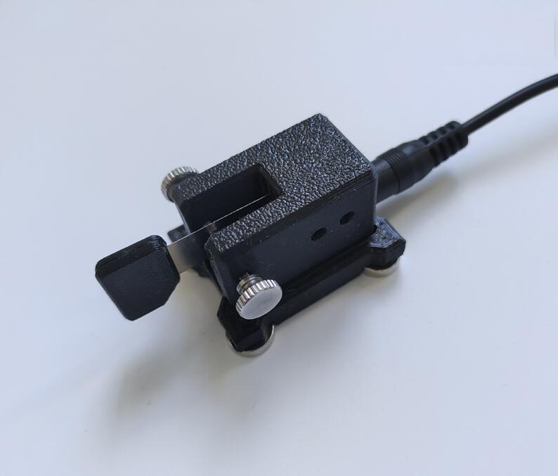 Mini Single paddle Key Morse Key CW Key Automatic Base Magnetic Shortwave Radio