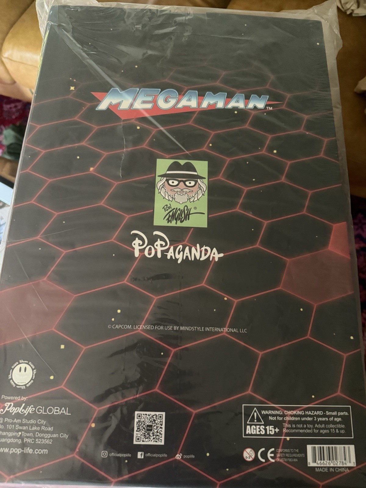 Protoman New In Box MINDstyle x Popaganda Ron English x Megaman Grin 15" Vinyl