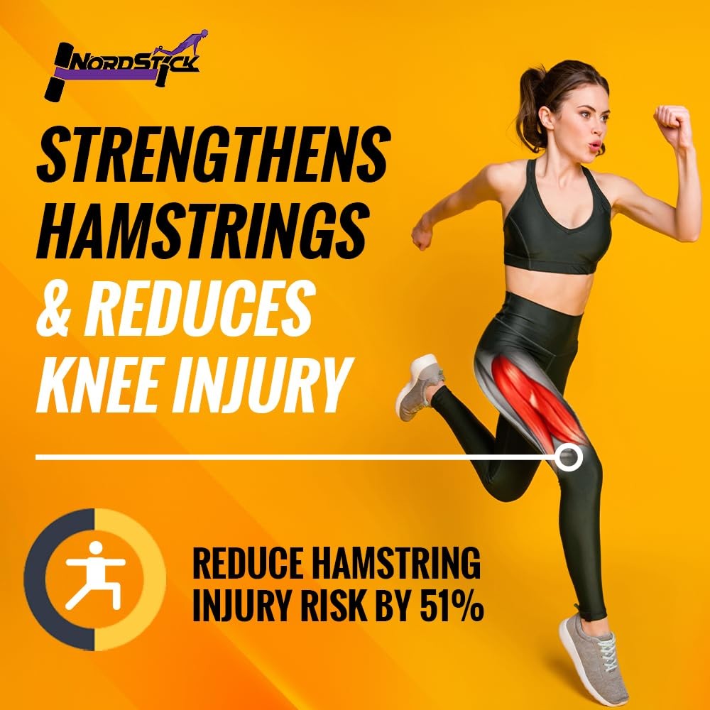 NordStick Nordic Hamstring Curl Strap The Original Hamstring Curl Exercise fo...