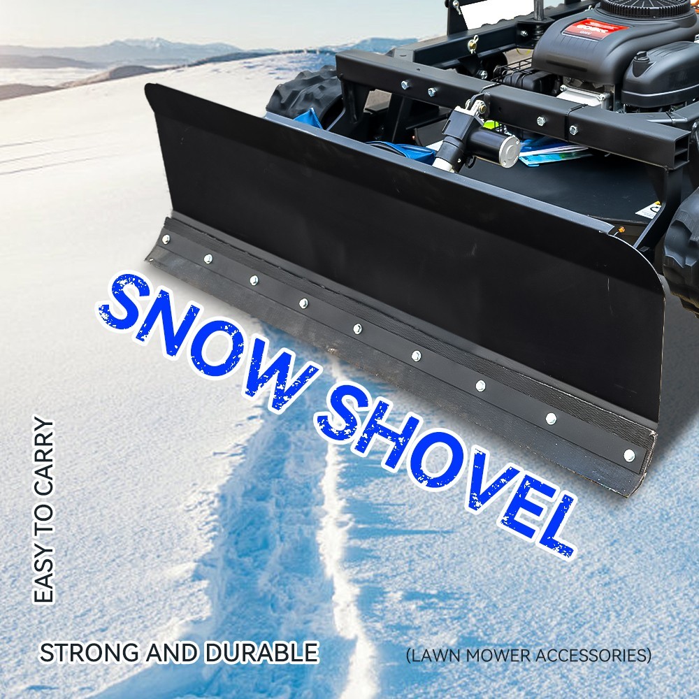 22hp robotic lawnmower on sale! Robotic snowplow on sale! Detachable push blade