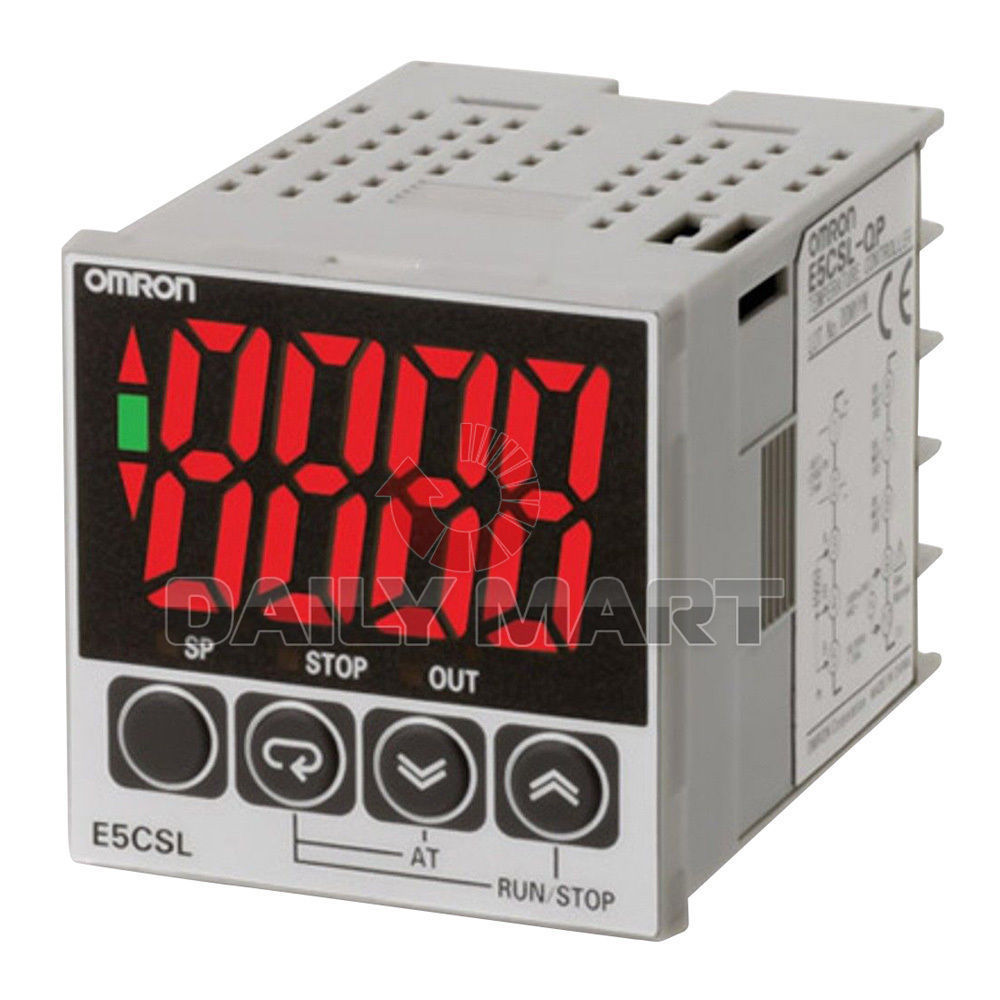 OMRON E5CSL-QP TEMPERATURE CONTROLLER 100-240VAC PLC MODULE NEW