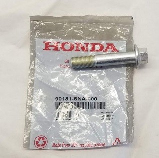 Genuine Honda Shock Mount Bolt 90181-SNA-000