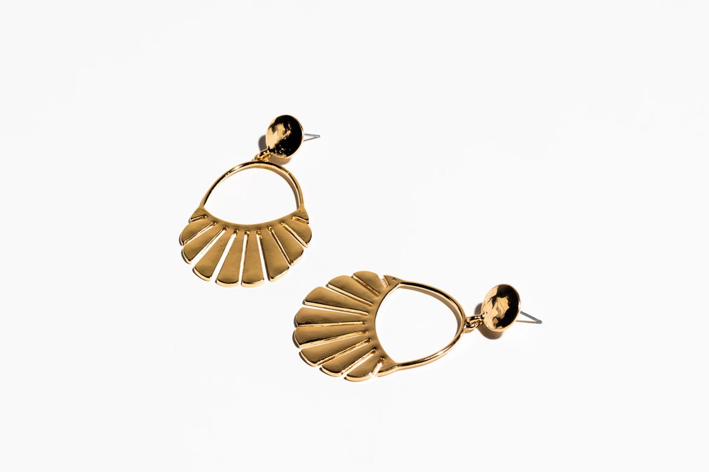 Statement Gold Earrings
