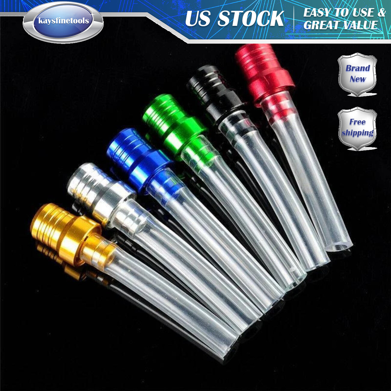 Motorcycle ATV Gas Fuel Cap Vent Breather Hose Tube For PIT Dirt Bike Tank