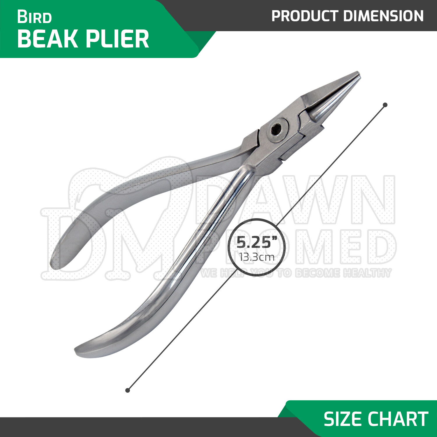 Bird Beak Pliers Orthodontic Instrument Wire Bending Dental Supply Inst German G
