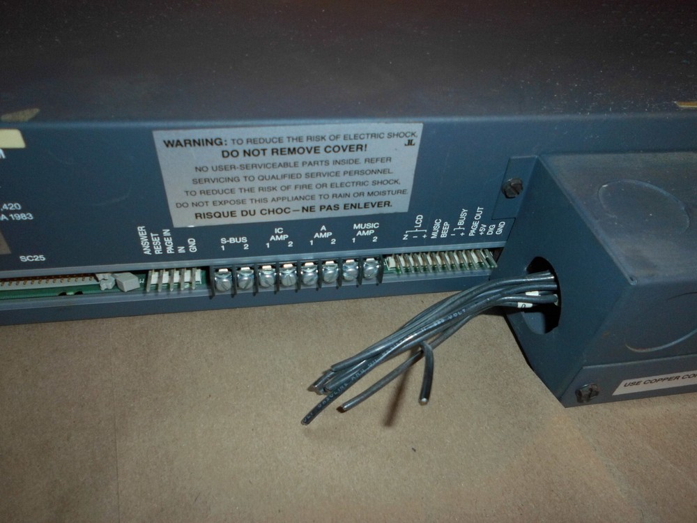 RAULAND MODEL 2524 MASTER CLOCK WORKING