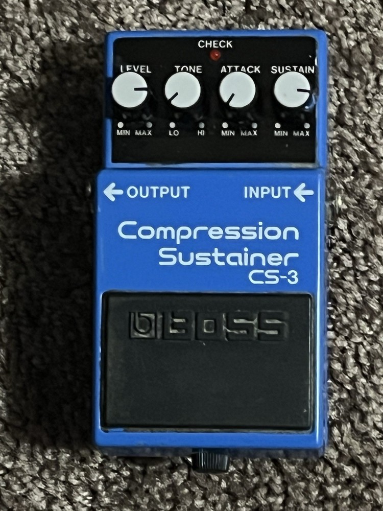 Boss CS-3 Compressor Sustainer Guitar Effect Pedal