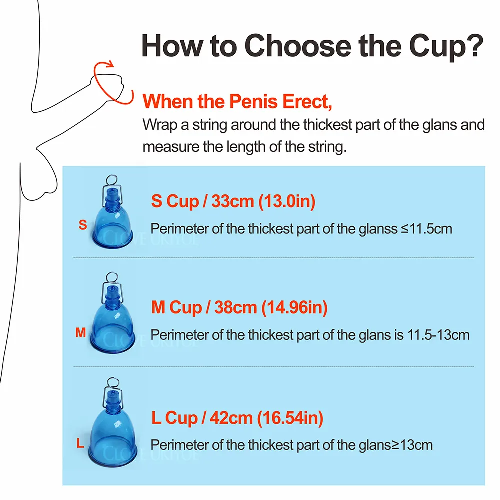 Super Penis Enlargement Extender Vacuum Stretcher Pump Hanger Bigger Enhancement