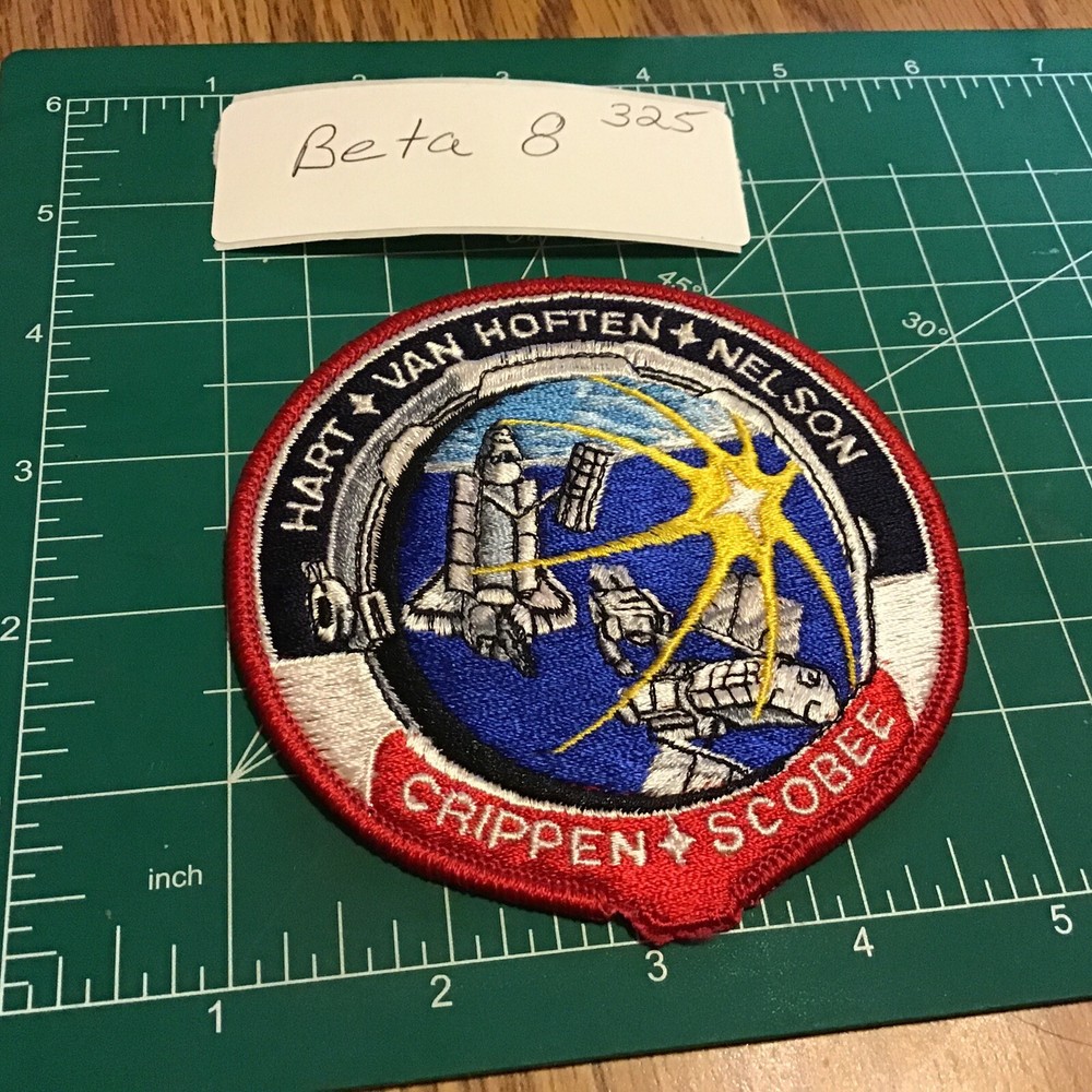 NASA Space Shuttle Crew Patch Crippen & Scobee
