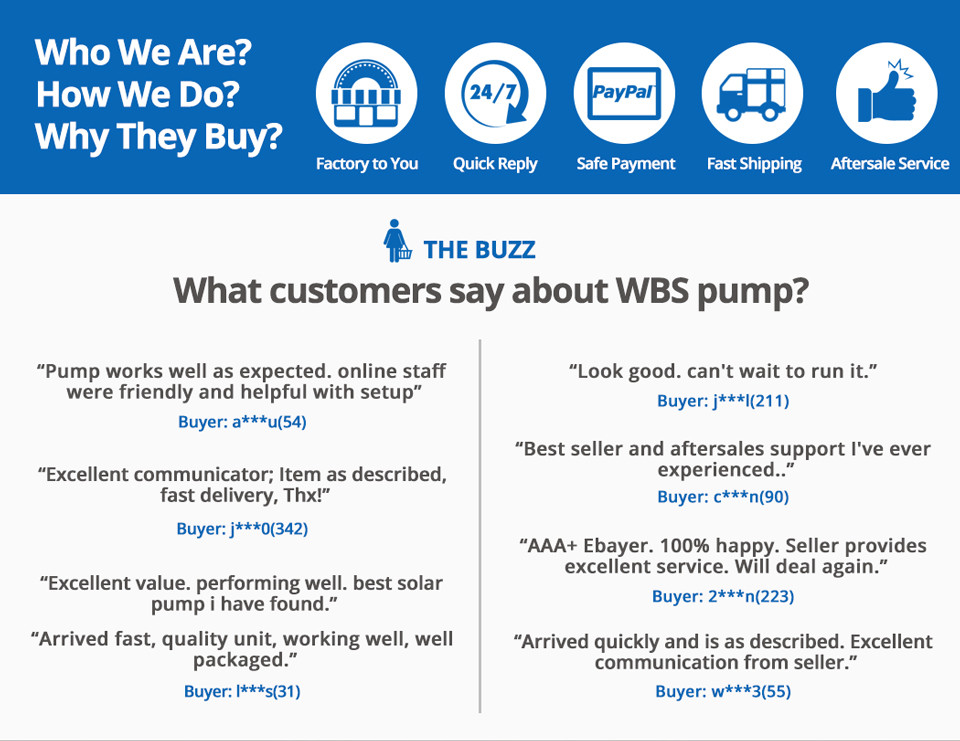 [Replacement Pump Only] 3” 500W Screw Solar Bore Well Pump Without Controller