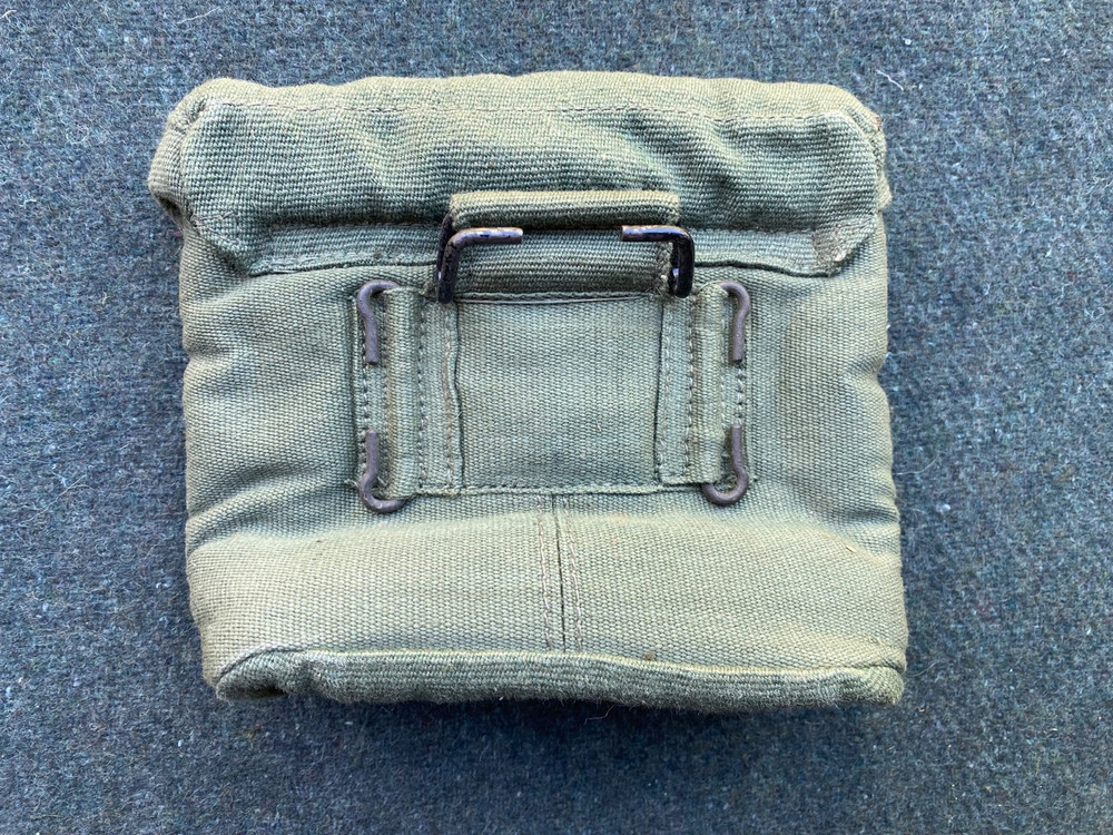 Original WW2 British Army 1944 Pattern P44 Webbing Binocular Case - 1945 MINT