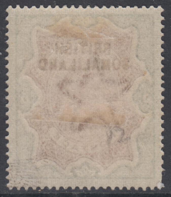 Somaliland Protectorate 3 Rupees SG12 Mint MH
