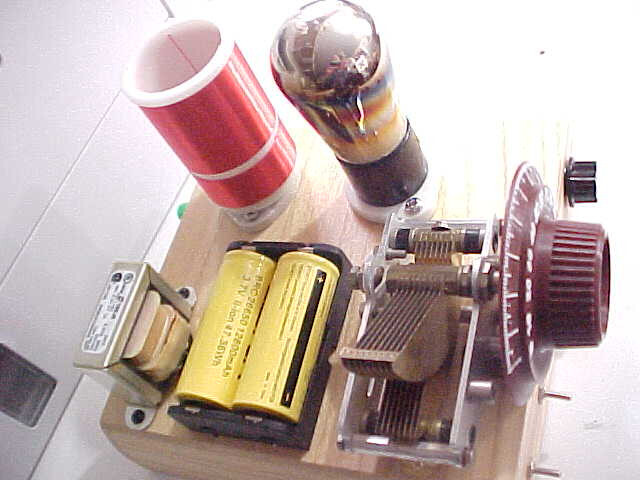 MODERN DAY VERSION OF THE 01A 1929 HARTLEY CW TRANSMITTER