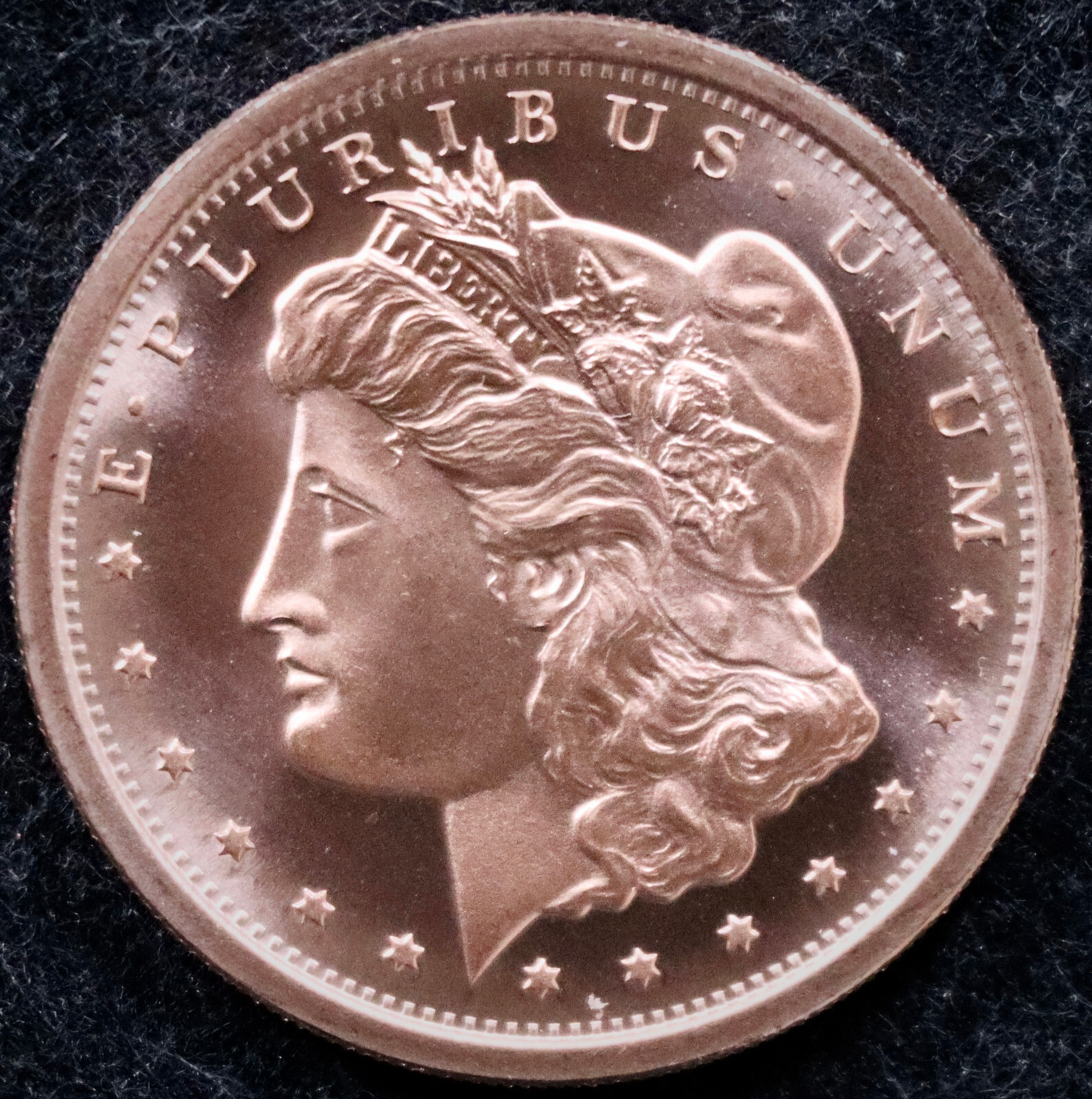 1 oz Morgan .999 Fine Copper Round BU