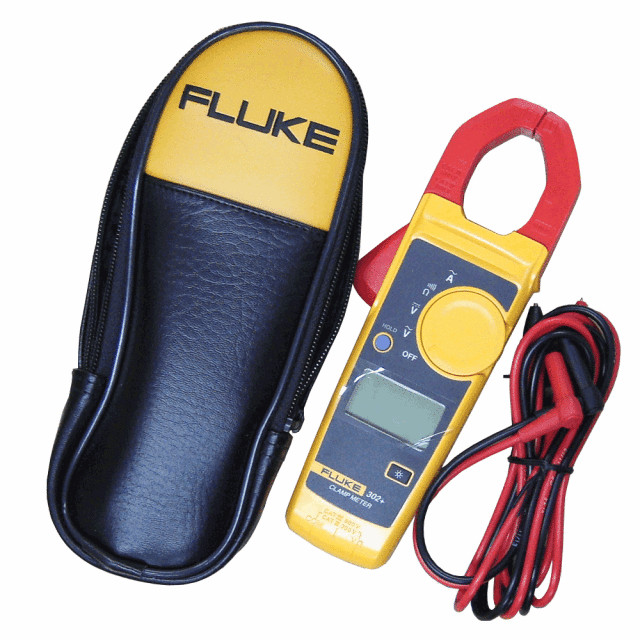 Fluke 302+ AC400A Clamp Meter Tester AC/DC Volt Amp Multimeter Average value