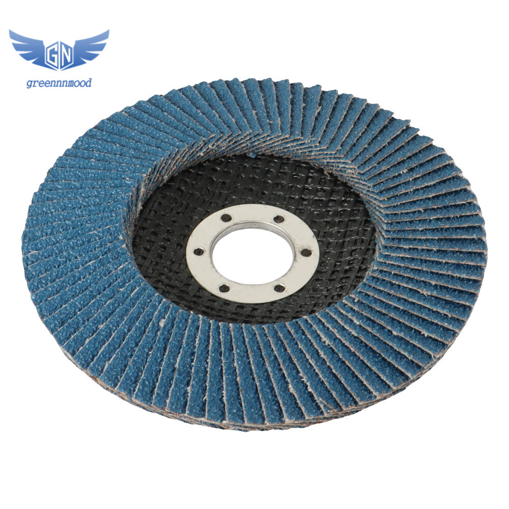 10Pcs 5" Premium Zirconia Flap Disc 40Grit Wheel Angle Grinder Sanding Disk