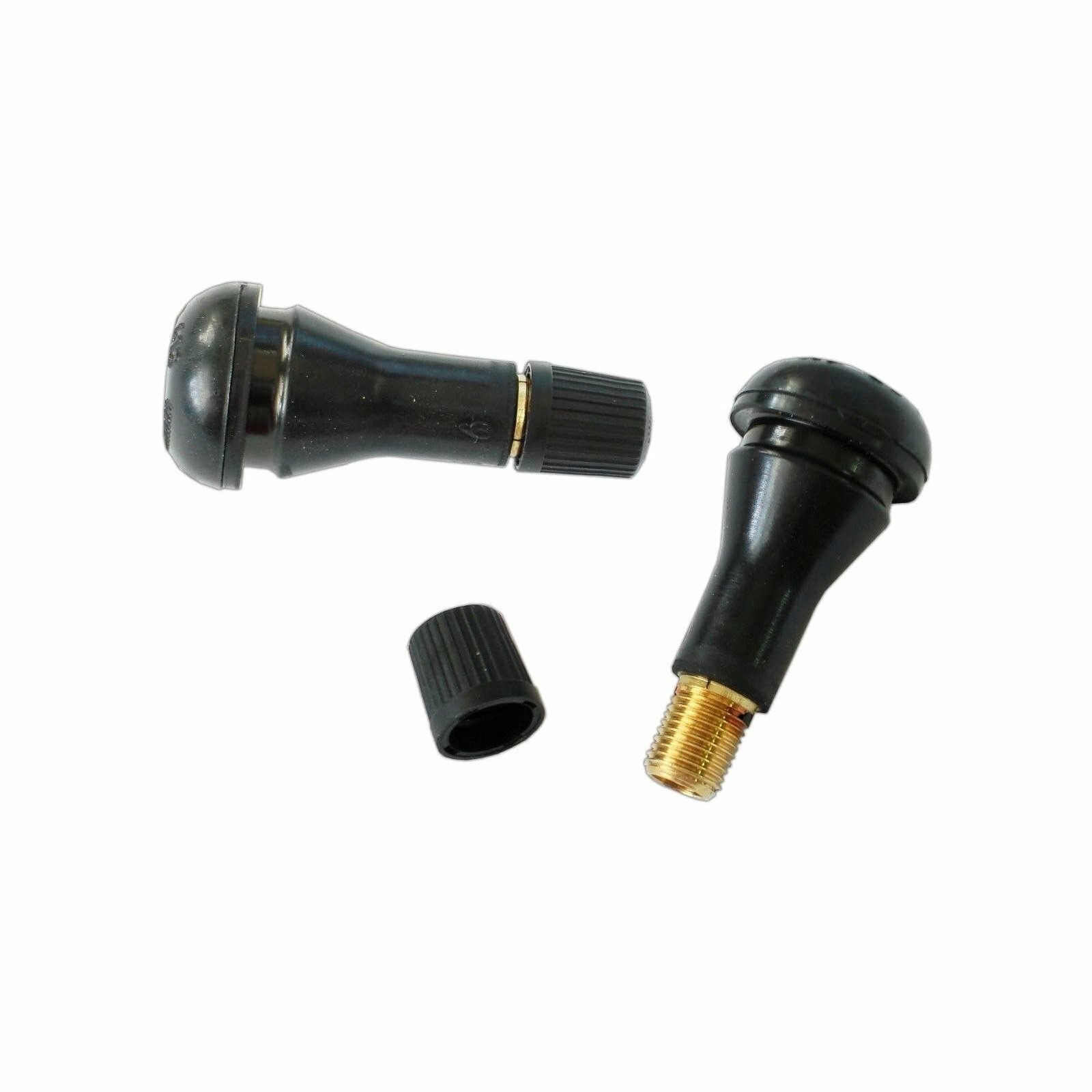 LOT 200 TR 413 SNAP-IN TIRE VALVE STEMS SHORT BLACK RUBBER MOST POPULAR VALVE