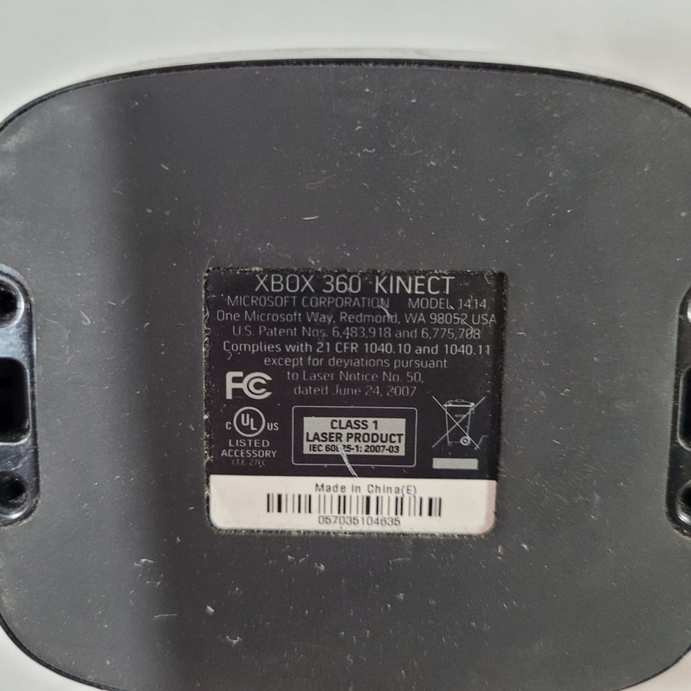 XBOX 360 KINECT sensor untested