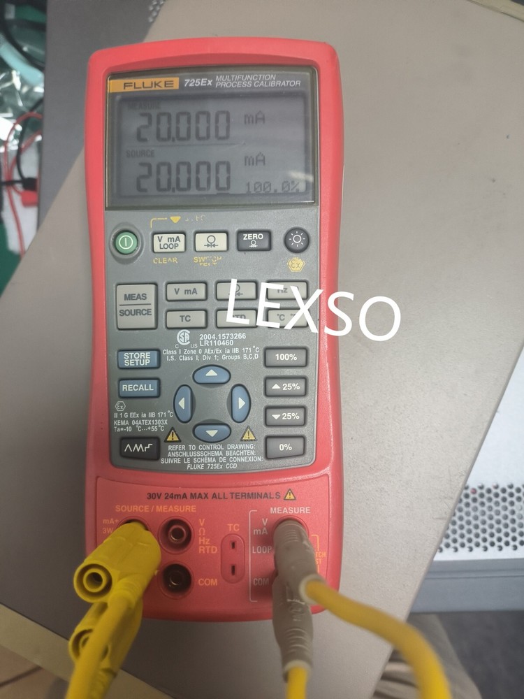 Fluke 725EX Multi-Function Process Calibrator Fluke725EX USED