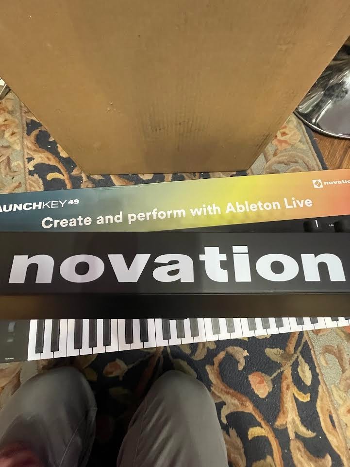 Novation Launchkey 49-Key MIDI Keyboard Controller – Used, Untested