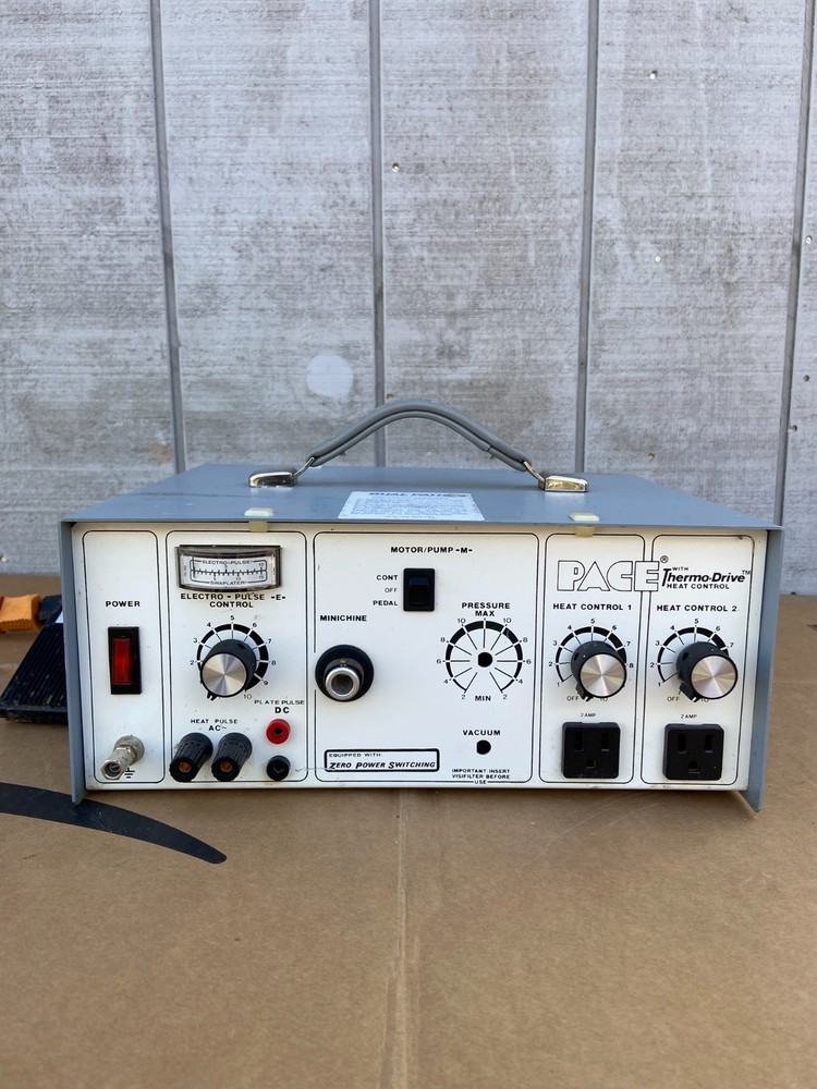 Pace PPS-101 Dual Path Solder Extractor Thermo Drive Powers On Untested