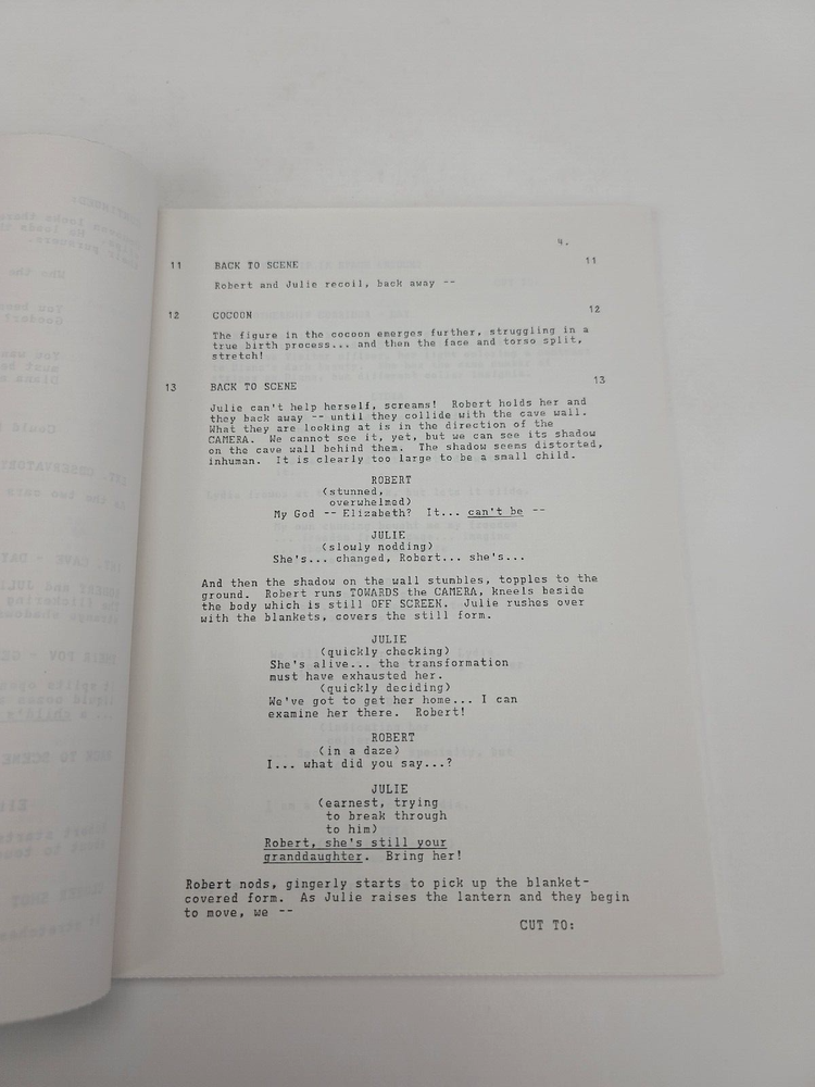 V / Steven E. de Souza 1984 TV Script, Robert Englund, Marc Singer "Dreadnought"