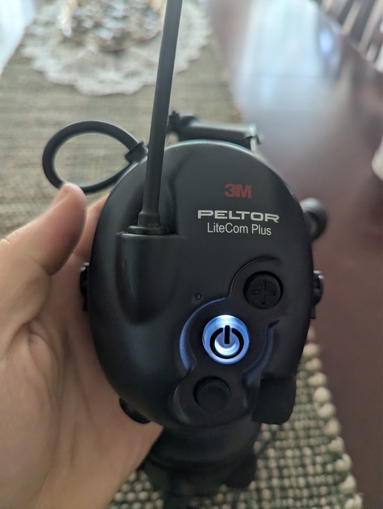 Used Peltor WS Lite Com Plus Radio Headset - Modified Headset