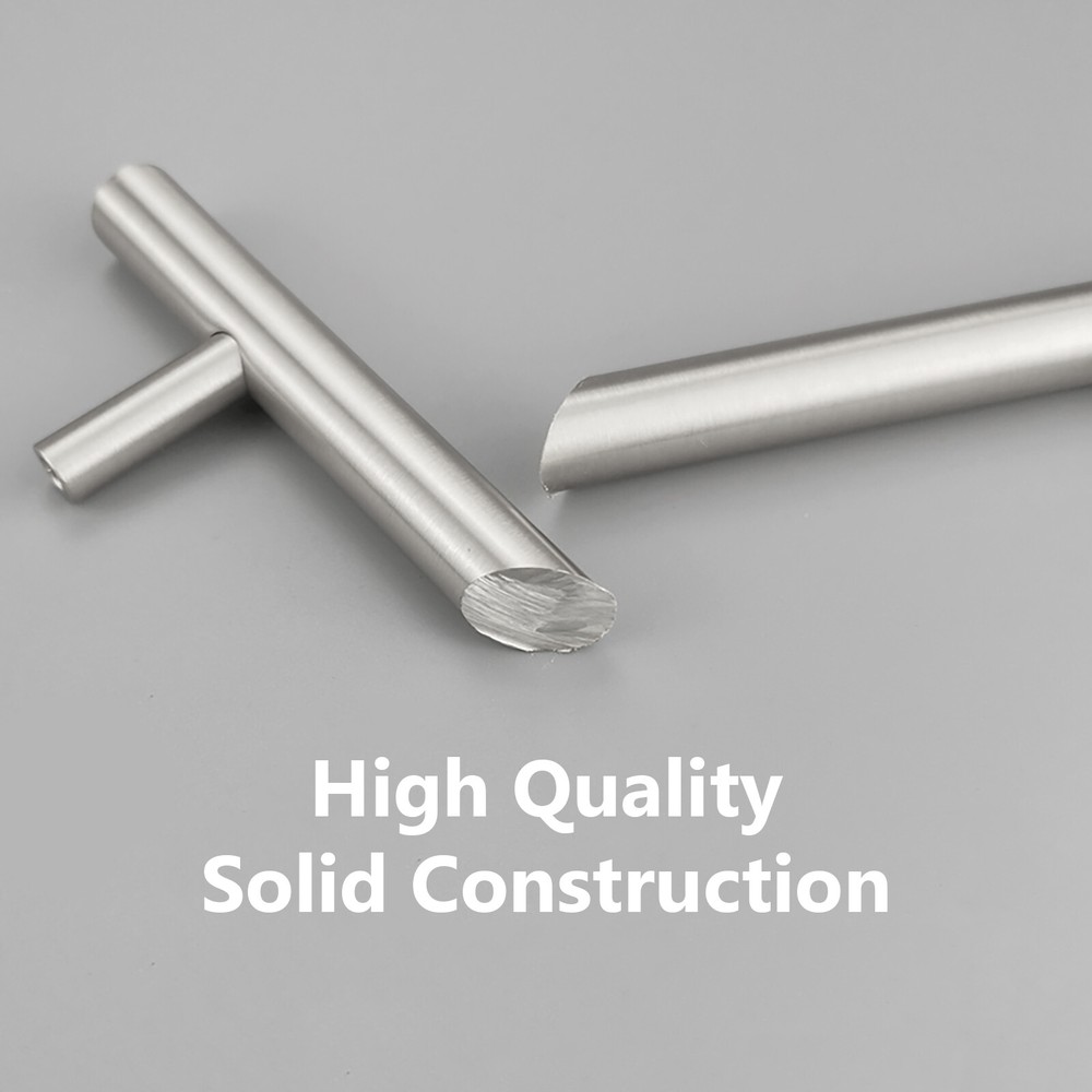 Solid Stainless Steel 2"-24" Bar Pull Handle For Kitchen Cabinet Drawer Hardware
