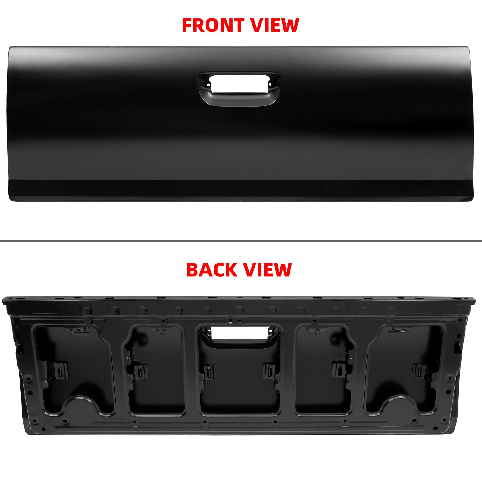 For Toyota Tacoma 2005-2015 Rear Tailgate NEW Painted Black Steel Tail Gate