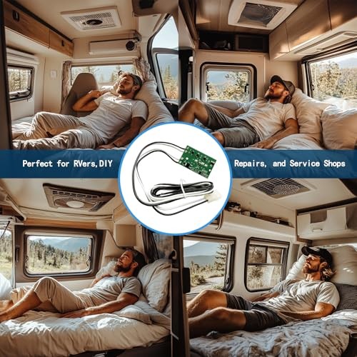 Replacement PCB & Switch Assembly Compatible with MaxxAir MaxxFan Deluxe RV
