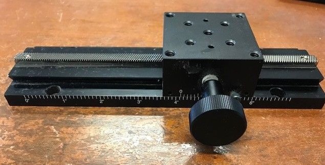Single Stage - 7" long adjustable mount - precision, heavy duty linear track